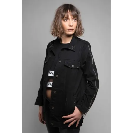 Veste femme Noire pièce unique - MAZIJ