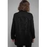 Veste femme Noire pièce unique - MAZIJ