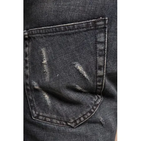 Pantalon jean homme bleu délavé - MAZIJ