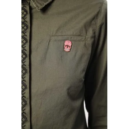 Chemise robe verte - MAZIJ