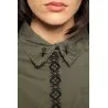 Chemise robe verte - MAZIJ