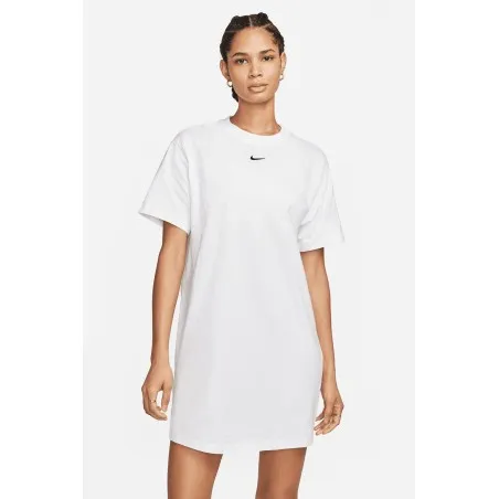 T-shirt Femme NIKE W NSW ESSNTL SS DRESS TSHRT - NIKE