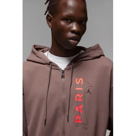 Veste Homme NIKE M J PSG FLC FZ - NIKE