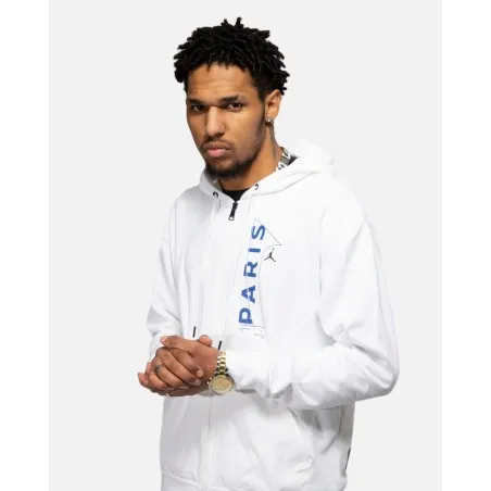 Sweat à capuche Homme M J PSG FLC FZ - NIKE