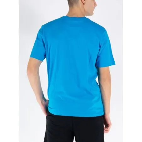 Champion – T-shirt à col rond universel avec logo Champion original – Bleu - CHAMPION