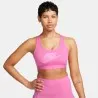 Haut d'entraînement Femme NIKE W NK SWSH MED SPT FUTURA BRA - NIKE