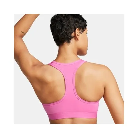 Haut d'entraînement Femme NIKE W NK SWSH MED SPT FUTURA BRA - NIKE