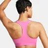 Haut d'entraînement Femme NIKE W NK SWSH MED SPT FUTURA BRA - NIKE