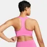 Haut d'entraînement Femme NIKE W NK SWSH MED SPT FUTURA BRA - NIKE