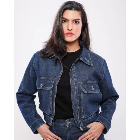 Veste Khlel Denim - MAZIJ