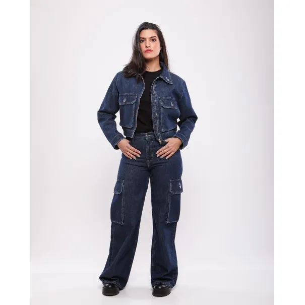 Veste Khlel Denim - MAZIJ