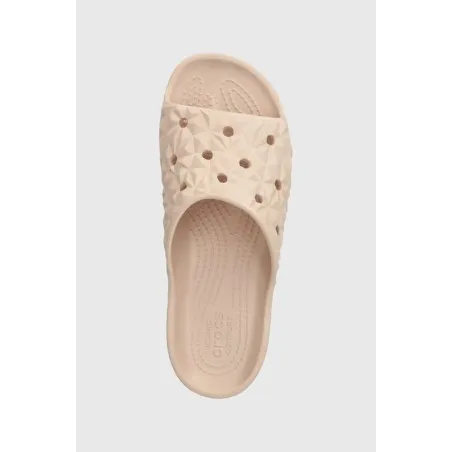 Mules Femmes CROCS CLASSIC PLATFORM GEOMTRC SLIDE - CROCS
