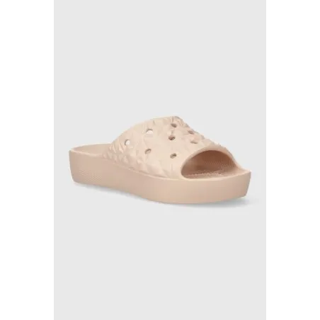 Mules Femmes CROCS CLASSIC PLATFORM GEOMTRC SLIDE - CROCS