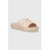 Mules Femmes CROCS CLASSIC PLATFORM GEOMTRC SLIDE - CROCS