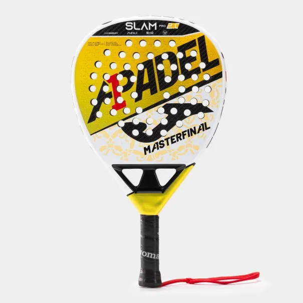 JOMA® | Raquette de padel slam pro blanc doré - JOMA