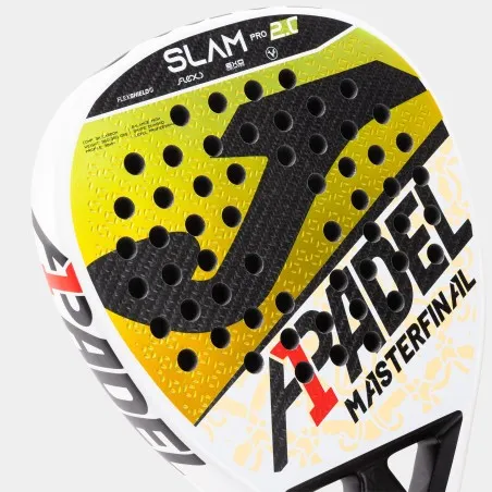 JOMA® | Raquette de padel slam pro blanc doré - JOMA