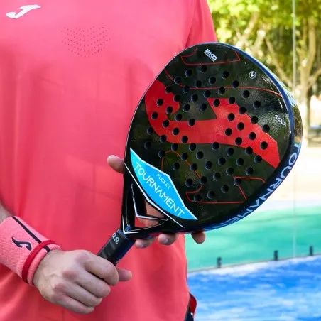 JOMA® | Raquette de padel tournament flex noir rouge - JOMA