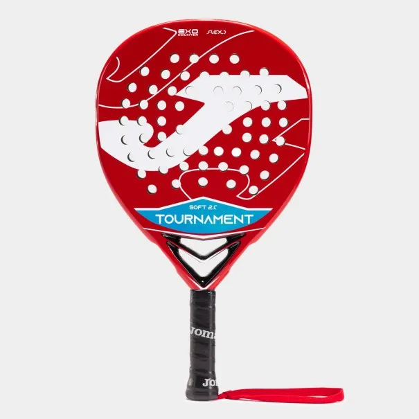 JOMA® | Raquette de padel tournament soft rouge blanc - JOMA