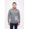 Pull Col Montant Gris - MAZIJ