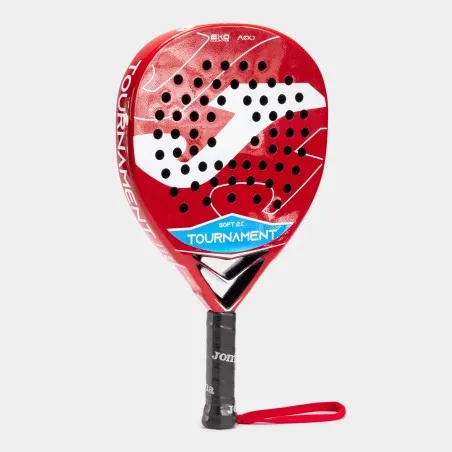 JOMA® | Raquette de padel tournament soft rouge blanc - JOMA