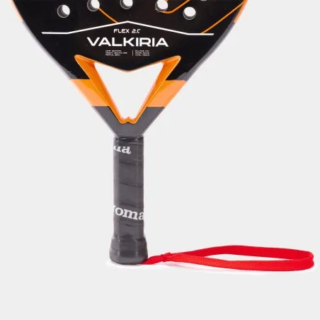 JOMA® | Raquette de padel valkiria flex noir orange fluor - JOMA