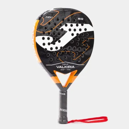 JOMA® | Raquette de padel valkiria flex noir orange fluor - JOMA
