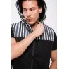 Doudoune "Phoenicia Hooded" Rayée - MAZIJ