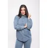 Chemise en Jean – Col Volanté - MAZIJ