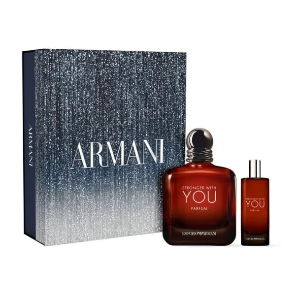 Armani STRONGER WITH YOU Coffret parfum + vaporisateur voyage - GIORGIO ARMANI