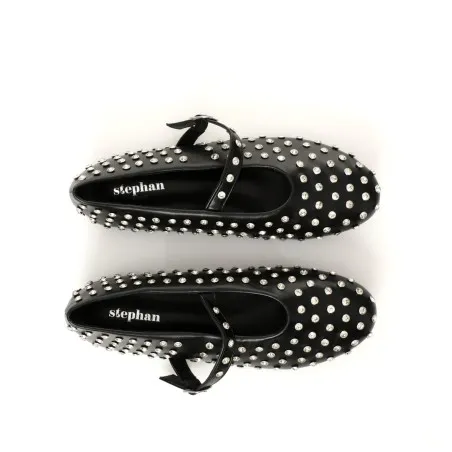 Mary Jane avec strass E25-F361 - Seaside