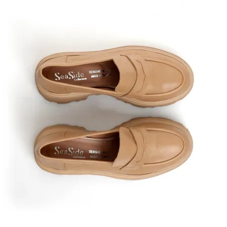 Mocassin CUIR H25-005 - Seaside