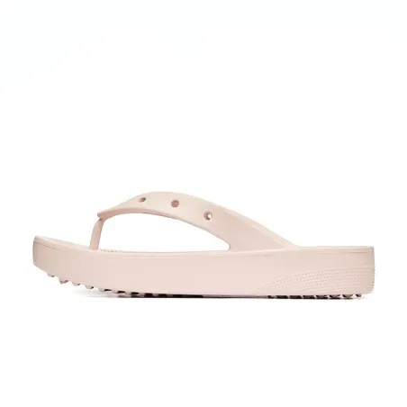 Crocs Femme – Tongs à plateforme Crocs Classic – Rose - CROCS