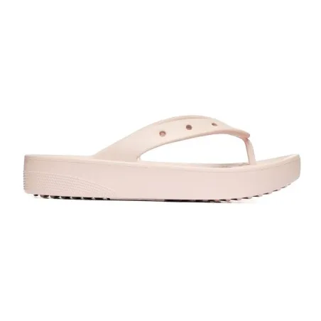 Crocs Femme – Tongs à plateforme Crocs Classic – Rose - CROCS