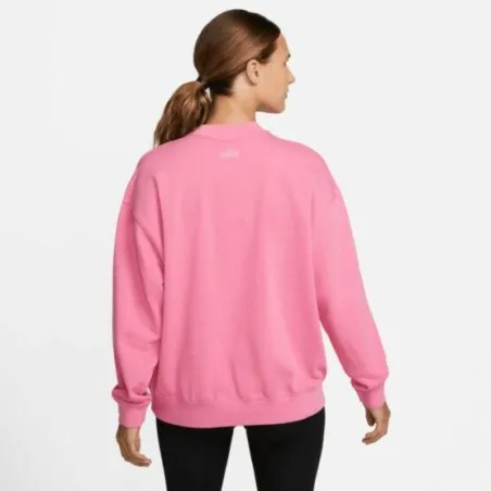 Nike Femme – Nike Dri-FIT Restez en forme – Rose/Blanc - NIKE