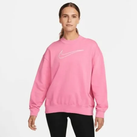Nike Femme – Nike Dri-FIT Restez en forme – Rose/Blanc - NIKE