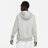 Nike Femme – Nike Sportswear Club Polaire – Gris foncé chiné/Blanc - NIKE
