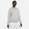 Nike Femme – Nike Sportswear Club Polaire – Gris foncé chiné/Blanc - NIKE