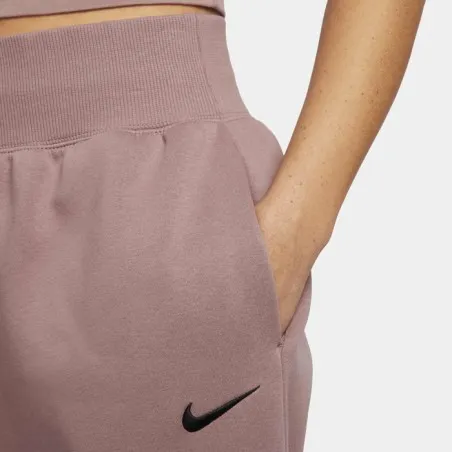 Nike Femme – Nike Sportswear Phoenix en polaire – Mauve fumé/noir - NIKE