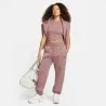 Nike Femme – Nike Sportswear Phoenix en polaire – Mauve fumé/noir - NIKE