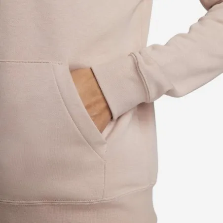 Nike Femme -Sweat à capuche Nike Sportswear Club – Rose Oxford/Blanc - NIKE