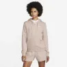 Nike Femme -Sweat à capuche Nike Sportswear Club – Rose Oxford/Blanc - NIKE