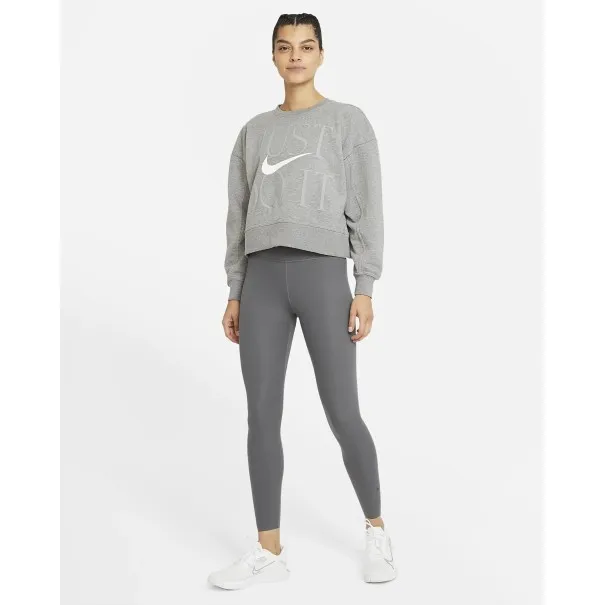 Nike Femme – Sweat Nike Dri-FIT Get Fit -Gris - NIKE
