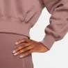 Nike Femme – Sweat-shirt Nike Sportswear Phoenix en polaire – Mauve fumé/noir - NIKE