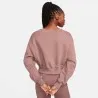 Nike Femme – Sweat-shirt Nike Sportswear Phoenix en polaire – Mauve fumé/noir - NIKE