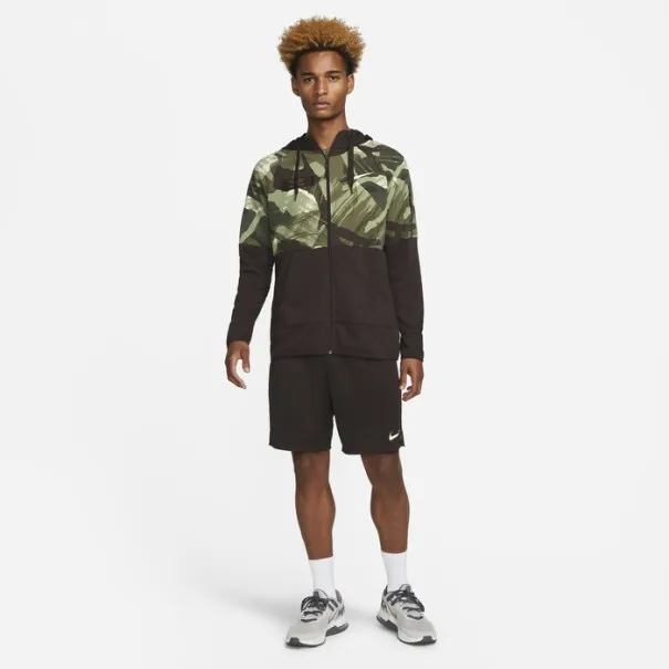 Nike Homme – Polaire Nike Dri-FIT – Brun velours/Noir/Lait de coco - NIKE