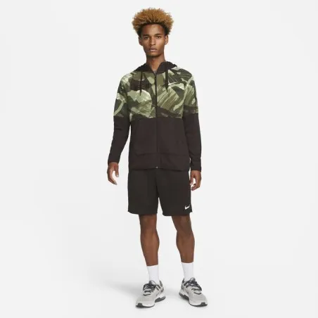 Nike Homme – Polaire Nike Dri-FIT – Brun velours/Noir/Lait de coco - NIKE
