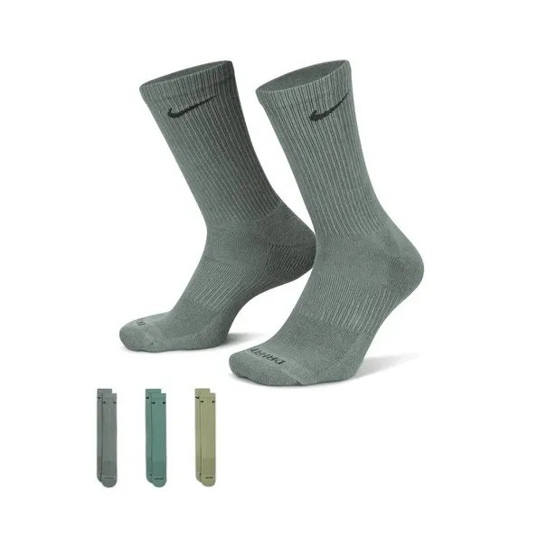 Nike – Nike Everyday Plus Cushioned – Vert Multicolor - NIKE