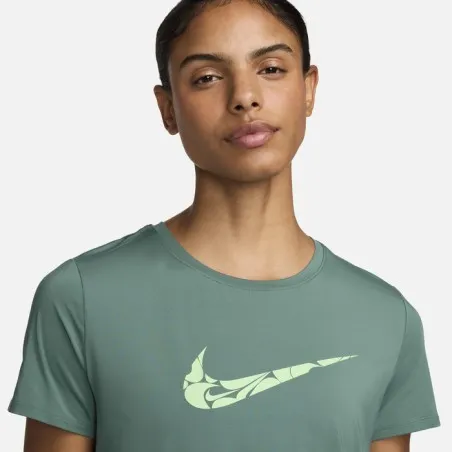 T-shirt Femme W NK ONE SWSH HBR DF SS TOP - FN2618100 - NIKE