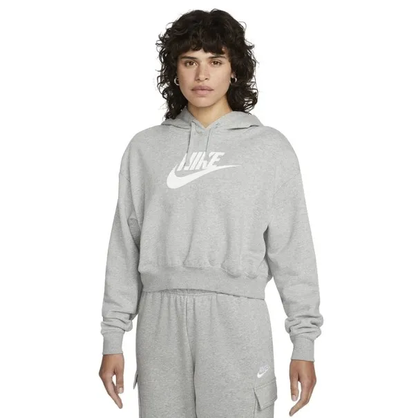 Sweatshirt Femme W NSW CLUB FLC GX CROP HDY - DQ5850063 - NIKE