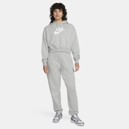 Sweatshirt Femme W NSW CLUB FLC GX CROP HDY - DQ5850063 - NIKE